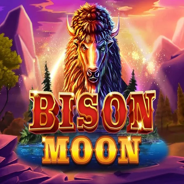 Bison Moon online game logo by Northern Lights Gaming on skyhills-casino.at