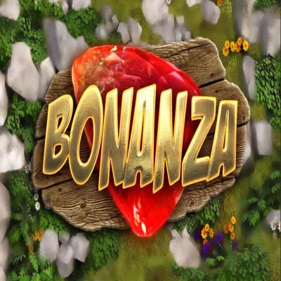 Bonanza slot logo by Big Time Gaming at SkyHills CasinoBonanza