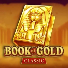 Logo of Book of Gold Classic from Playson at SkyHills Casino