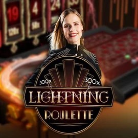 Lightning Roulette slot visual from Evolution available on skyhills-casino.at