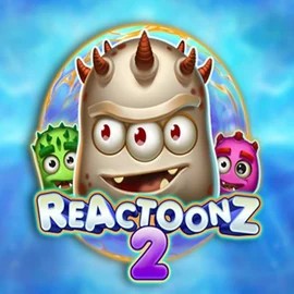 Reactoonz 2 game by Play'n GO – logo hosted on SkyHills Casino