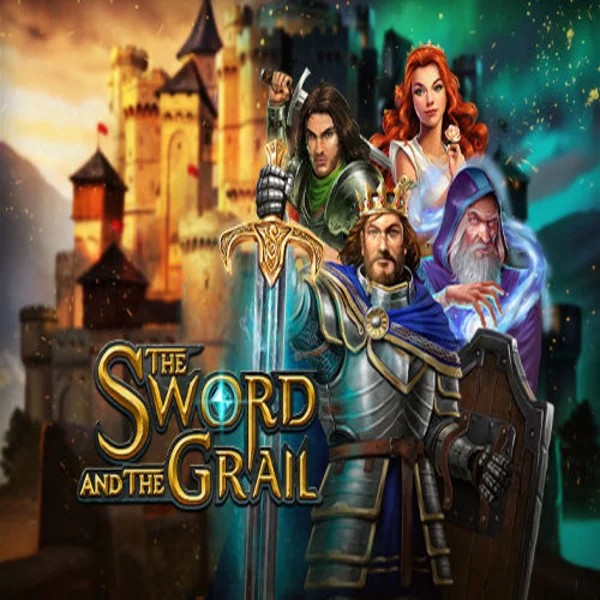 The Sword and the Grail logo – Slots by Play'n GO at SkyHills Casino